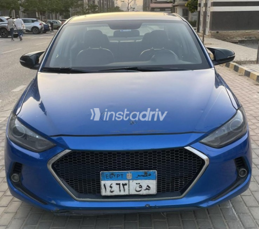 هيونداي إلنترا اى دى 2019 أزرق أوتوماتيك مستعملة للبيع في الجيزة - 1