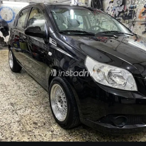 Chevrolet Aveo 2009 Black Manual Used for Sale in Alexandria - 1