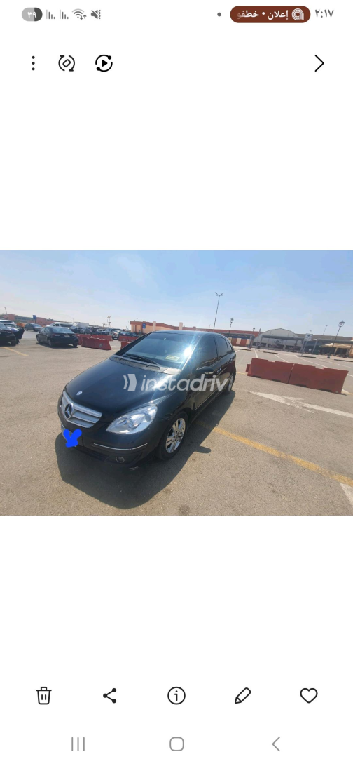 Mercedes B 150 2006 Black Automatic Used for Sale in Mokattam - 1
