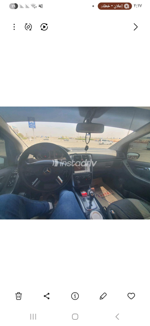 Mercedes B 150 2006 Black Automatic Used for Sale in Mokattam - 5