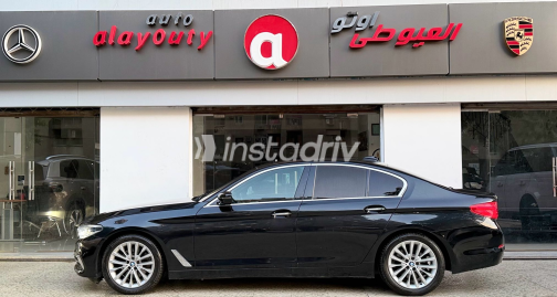 BMW 520 2018 Black Automatic Used for Sale in Nasr city - 7