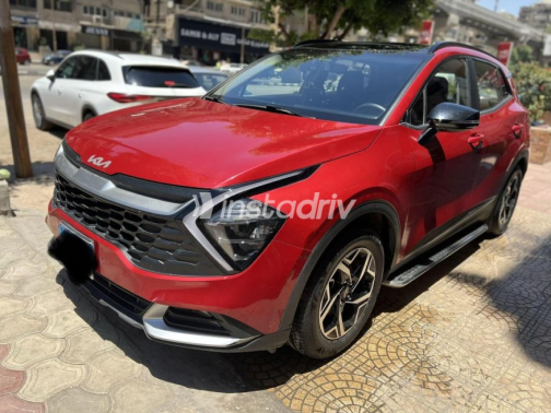 Kia Sportage 2014 Red Automatic Used for Sale in Nasr city - 4