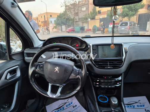 Peugeot 2008 2019 Dark Gray Automatic Used for Sale in Giza - 1