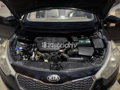 Kia Cerato 2014 Black Automatic Used for Sale in Giza - 2