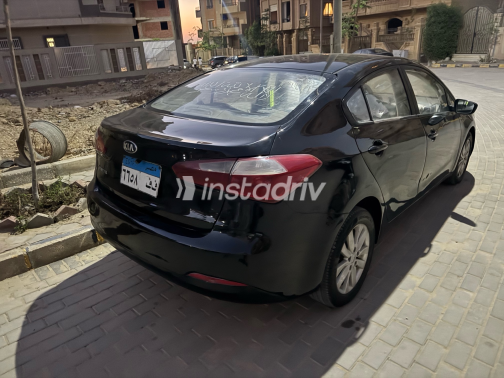 Kia Cerato 2014 Black Automatic Used for Sale in Giza - 4