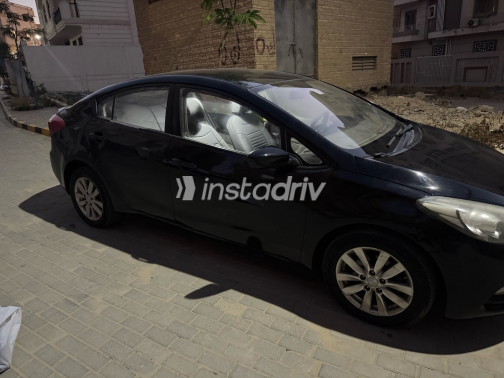 Kia Cerato 2014 Black Automatic Used for Sale in Giza - 5