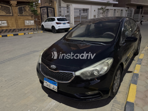 Kia Cerato 2014 Black Automatic Used for Sale in Giza - 7