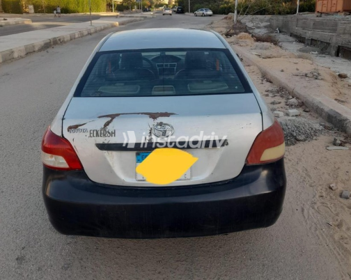 Toyota Yaris 2008 Silver Manual Used for Sale in Al Shorouk - 2