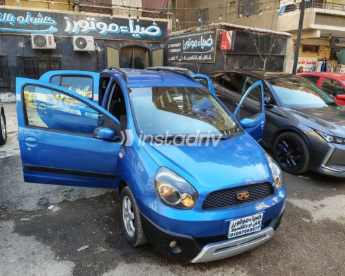 جيلي اكس باندينو 2015 أزرق غامق أوتوماتيك مستعملة للبيع في مدينة نصر - 1