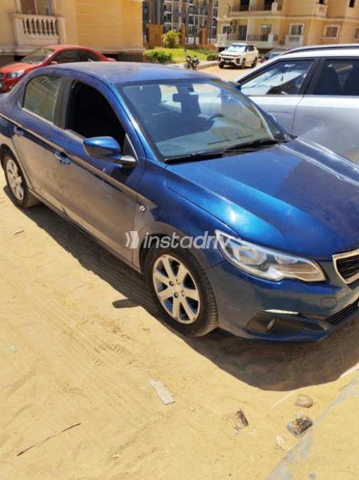 Peugeot 301 2020 Dark Blue Automatic Used for Sale in 6 October - 2