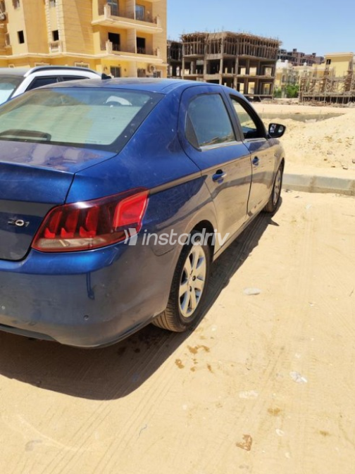 Peugeot 301 2020 Dark Blue Automatic Used for Sale in 6 October - 4