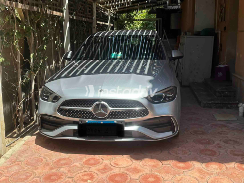 Mercedes C 180 2023 Silver Automatic Used for Sale in Cairo - 9