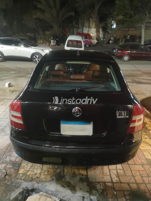 سكودا اوكتافيا A5 2006 أسود أوتوماتيك مستعملة للبيع في الإسكندرية - 1
