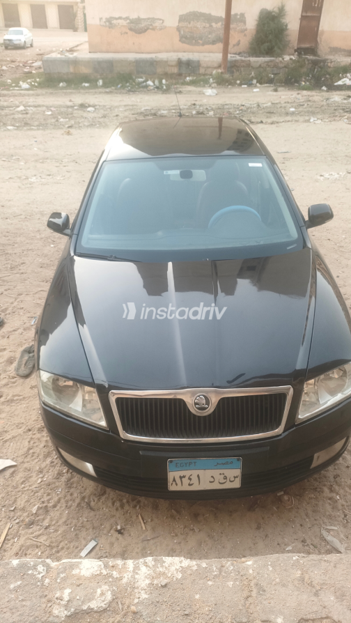 سكودا اوكتافيا A5 2006 أسود أوتوماتيك مستعملة للبيع في الإسكندرية - 3