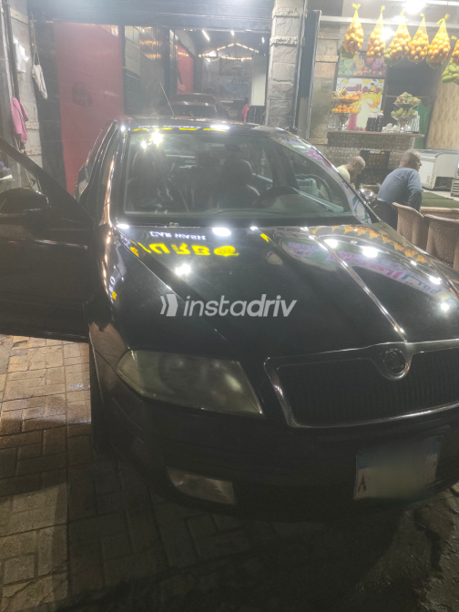 سكودا اوكتافيا A5 2006 أسود أوتوماتيك مستعملة للبيع في الإسكندرية - 4