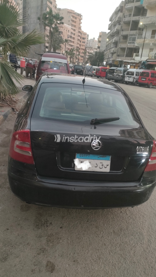 سكودا اوكتافيا A5 2006 أسود أوتوماتيك مستعملة للبيع في الإسكندرية - 7