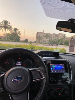 سوبارو XV 2022 أبيض أوتوماتيك مستعملة للبيع في مدينتى