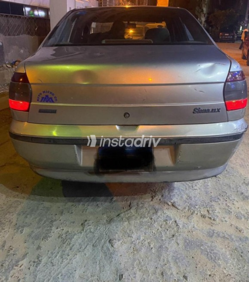 فيات سينا 2001 فضي يدوي مستعملة للبيع في الإسكندرية - 2