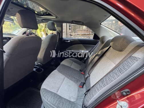 Kia Pegas 2020 Dark Red Automatic Used for Sale in Heliopolis - 4