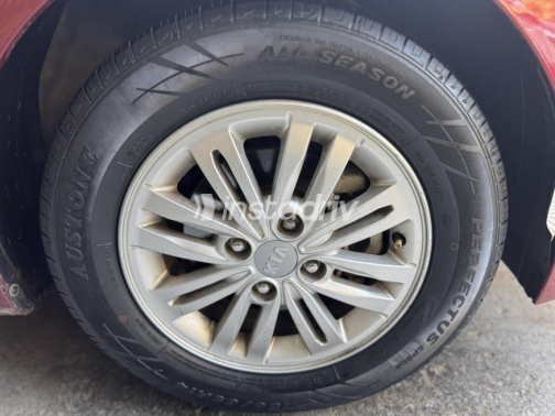 Kia Pegas 2020 Dark Red Automatic Used for Sale in Heliopolis - 6