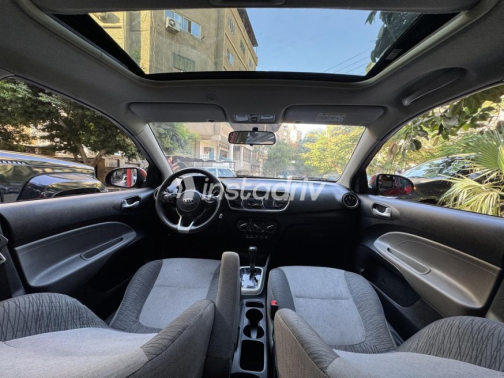 Kia Pegas 2020 Dark Red Automatic Used for Sale in Heliopolis - 10