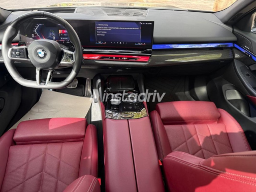 بي ام دبليو 520 2024 أسود أوتوماتيك مستعملة للبيع في القاهرة - 5