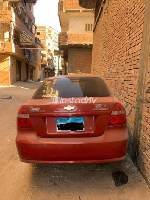 Chevrolet Aveo 2012 Red Automatic Used for Sale in Tanta - 3