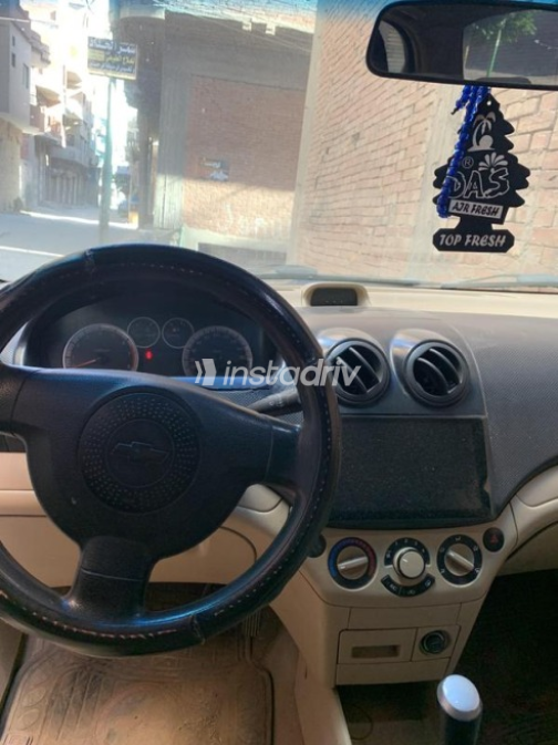 Chevrolet Aveo 2012 Red Automatic Used for Sale in Tanta - 4