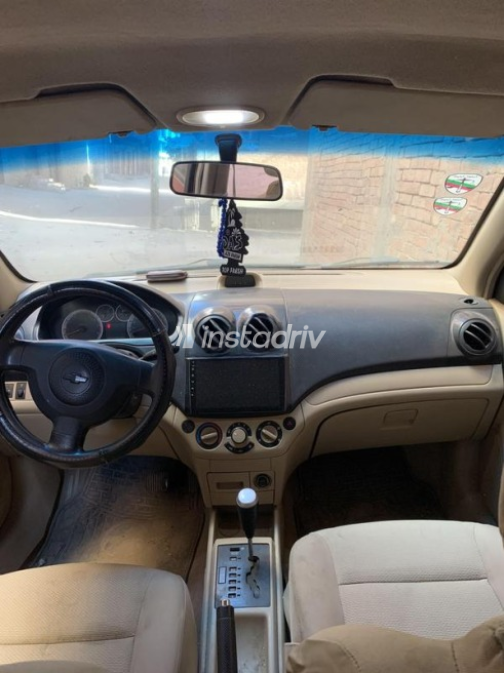 Chevrolet Aveo 2012 Red Automatic Used for Sale in Tanta - 8