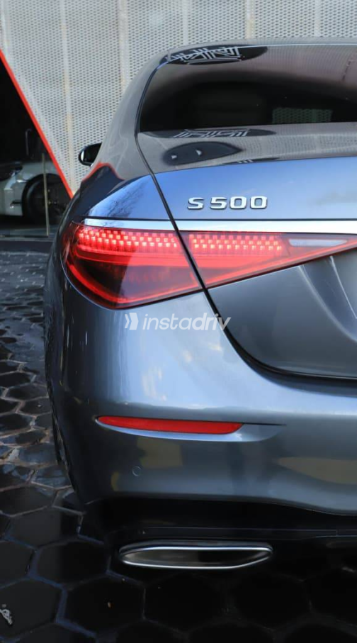 Mercedes S 500 2021 Gray Automatic Used for Sale in Giza - 4