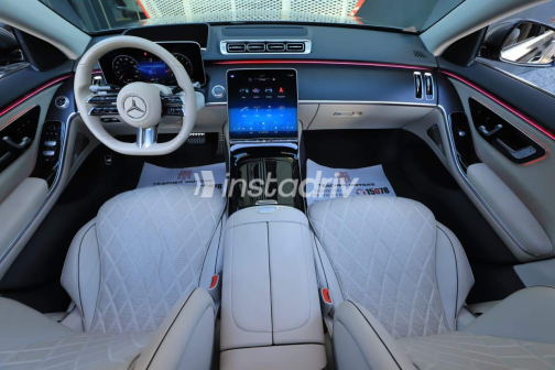 Mercedes S 500 2021 Gray Automatic Used for Sale in Giza - 8