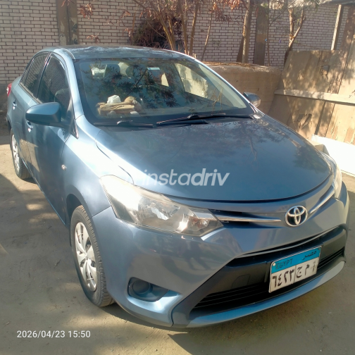 Toyota Yaris 2015 White Automatic Used for Sale in Cairo - 1
