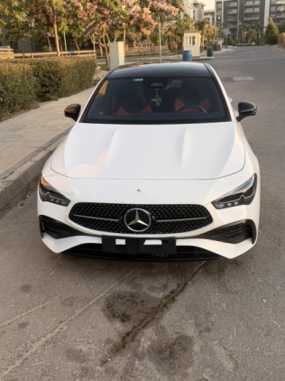 مرسيدس CLA 200 2024 أبيض أوتوماتيك مستعملة للبيع في مدينتى