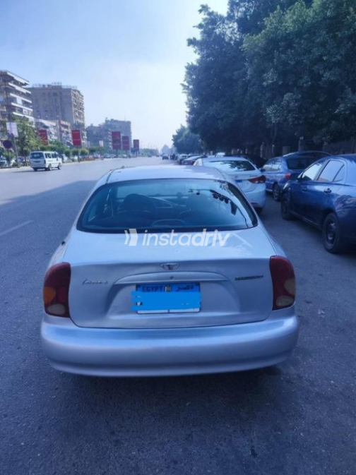 دايو لانوس 2 2003 فضي يدوي مستعملة للبيع في القاهرة - 1
