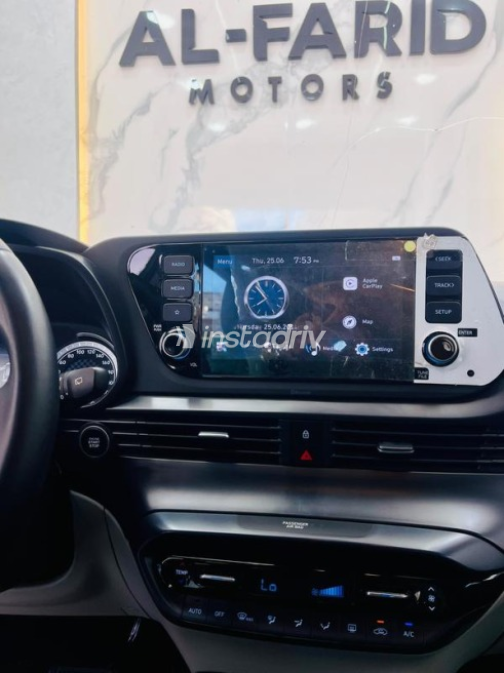Hyundai I20 2022 Dark Blue Automatic Used for Sale in Greater Cairo ( Cairo + Giza) - 7