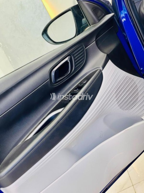 Hyundai I20 2022 Dark Blue Automatic Used for Sale in Greater Cairo ( Cairo + Giza) - 10