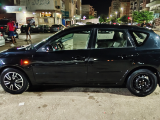 مازدا 3 2008 أسود أوتوماتيك مستعملة للبيع في الإسماعيلية