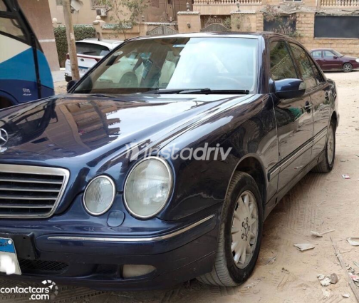 مرسيدس E 200 2000 أبيض أوتوماتيك مستعملة للبيع في الهرم - 2