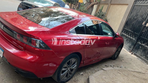 بيجو 508 2021 أحمر أوتوماتيك مستعملة للبيع في القاهرة - 1