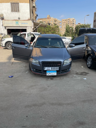 اودي A4 2007 رمادي أوتوماتيك مستعملة للبيع في مدينة نصر