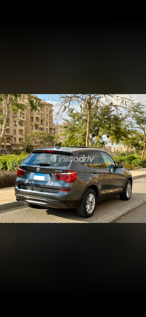 بي ام دبليو X3 2015 رمادي أوتوماتيك مستعملة للبيع في مصر الجديدة - 3