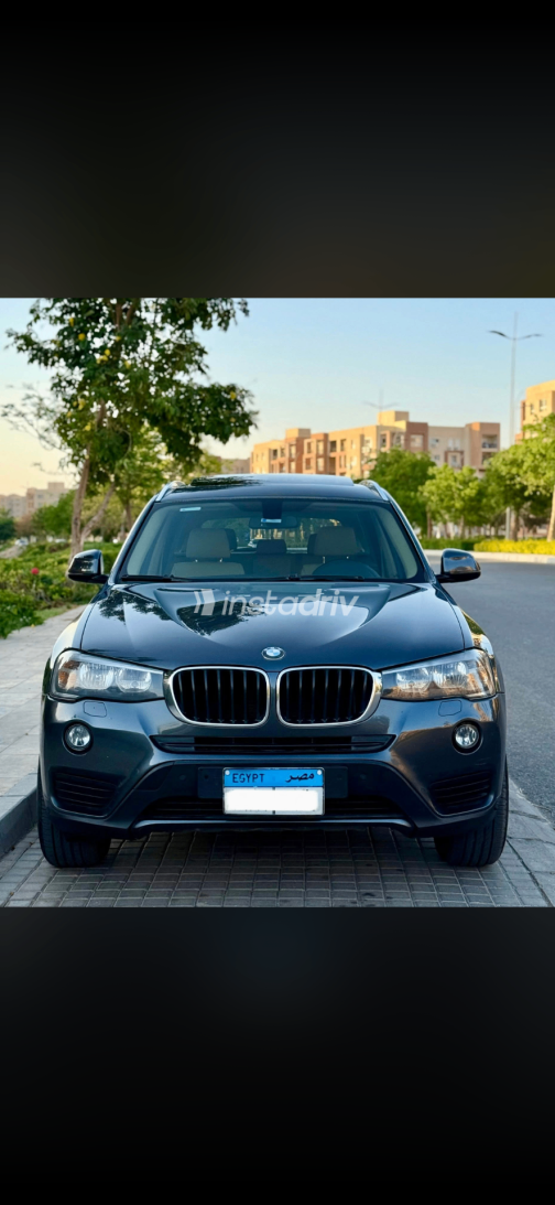 بي ام دبليو X3 2015 رمادي أوتوماتيك مستعملة للبيع في مصر الجديدة - 4