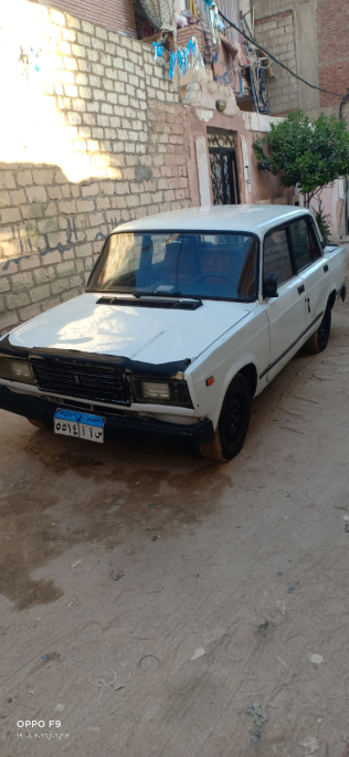 لادا 2107 2002 أبيض يدوي مستعملة للبيع في الإسكندرية