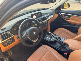 بي ام دبليو 318 2019 أسود أوتوماتيك مستعملة للبيع في مدينتى