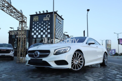 Mercedes S 400 2017 White Automatic Used for Sale in Sheikh Zayed City - 1