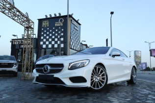 مرسيدس S 400 2017 أبيض أوتوماتيك مستعملة للبيع في مدينة الشيخ زايد