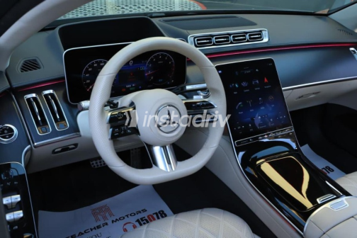 Mercedes S 500 2021 Gray Automatic Used for Sale in Cairo - 5