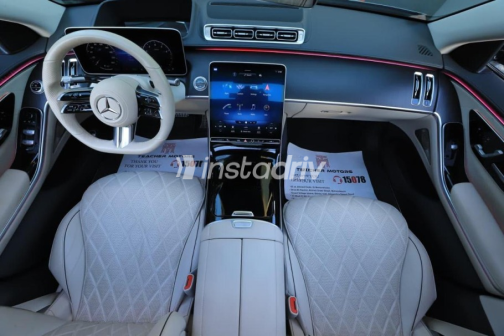 Mercedes S 500 2021 Gray Automatic Used for Sale in Cairo - 6