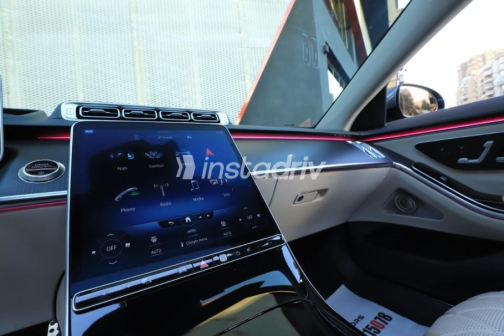 Mercedes S 500 2021 Gray Automatic Used for Sale in Cairo - 7