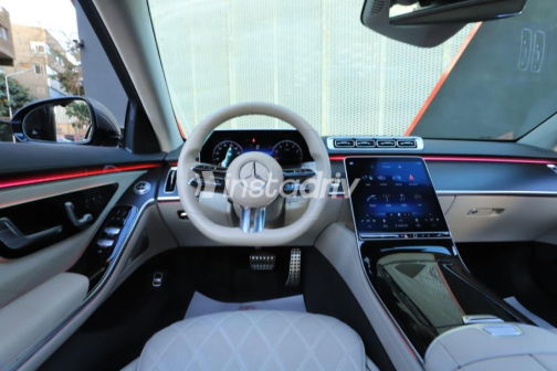 Mercedes S 500 2021 Gray Automatic Used for Sale in Cairo - 8